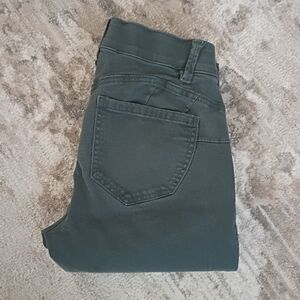 Democracy Ab Solution Skinny Jegging Woman's Olive Pants